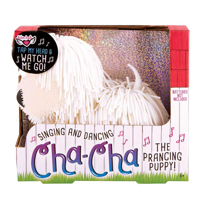 Fashion Angels CHA CHA the Prancing Pup-White
