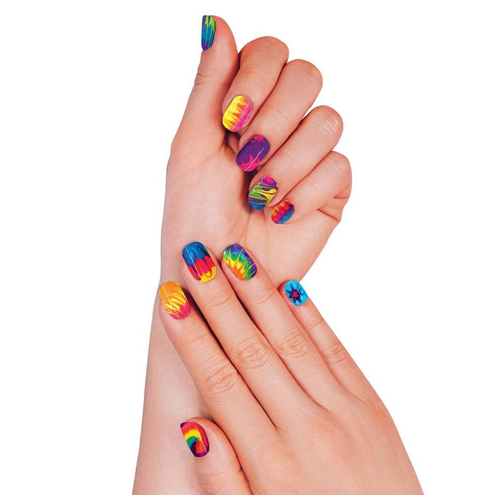 Fashion Angels Neon Tie Dye Nails Design Kit