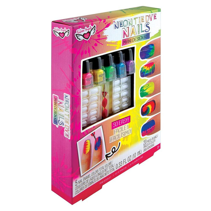 Fashion Angels Neon Tie Dye Nails Design Kit