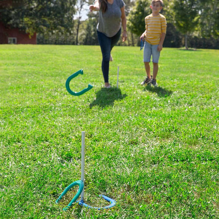 Hearthsong Horseshoes Game Set
