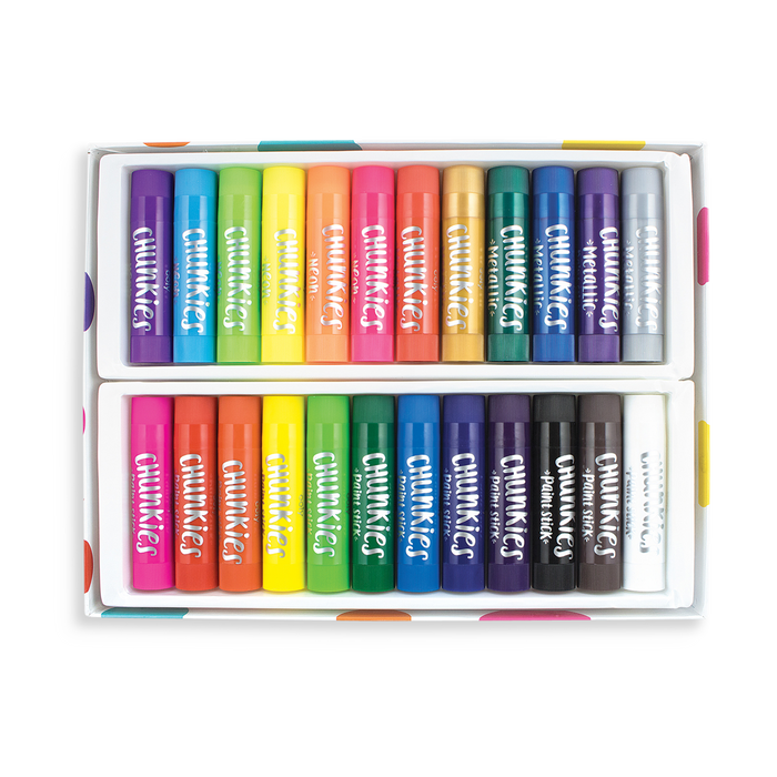 Ooly Chunkies Paint Sticks Variety Pack