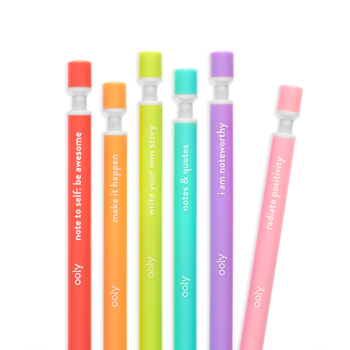 Ooly Noted! Graphite Mechanical Pencils - Set of 6
