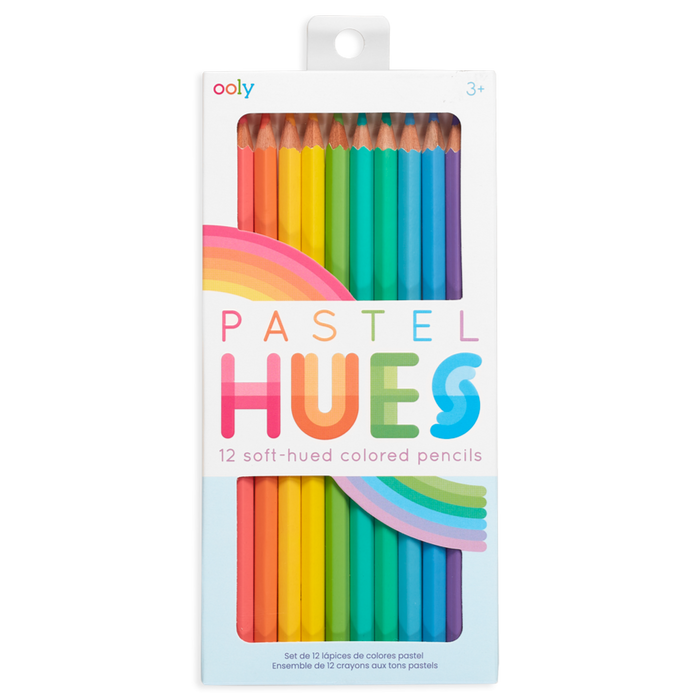 Ooly Pastel Hues Colored Pencils - Set of 12