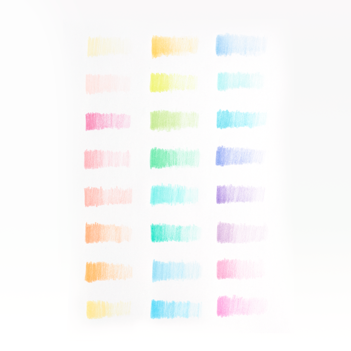 Ooly Pastel Hues Colored Pencils - Set of 24