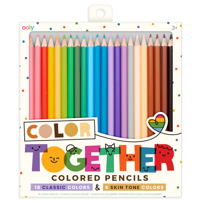 Ooly Color Together Colored Pencils - Set of 24