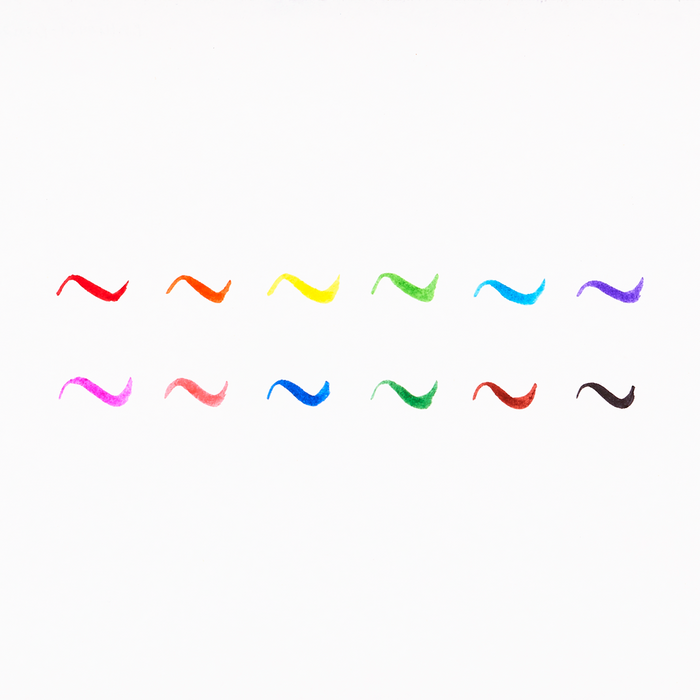 Ooly Brilliant Brush Markers 24 Count