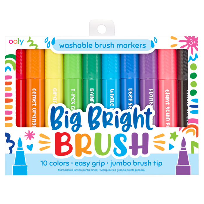 Ooly Big Bright Brush Markers