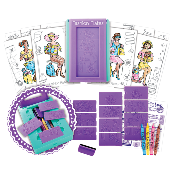 Fashion Plates Classic Travel Set