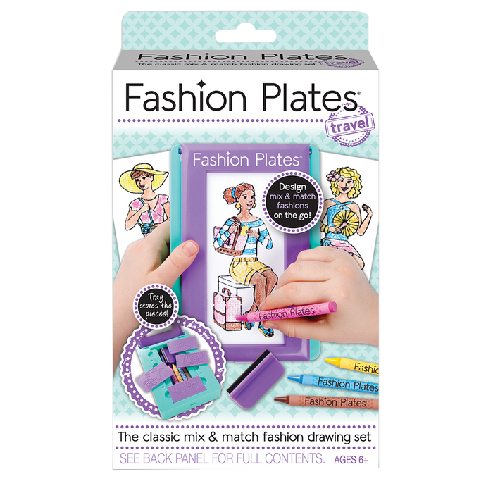 Fashion Plates Classic Travel Set