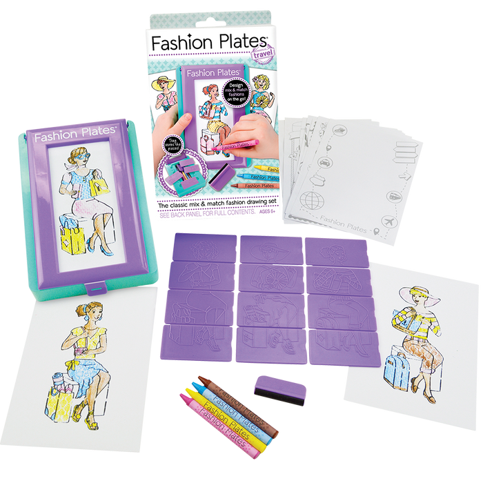 Fashion Plates Classic Travel Set