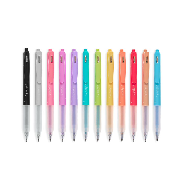 Ooly Oh My Glitter! Retractable Gel Pens - Set of 12