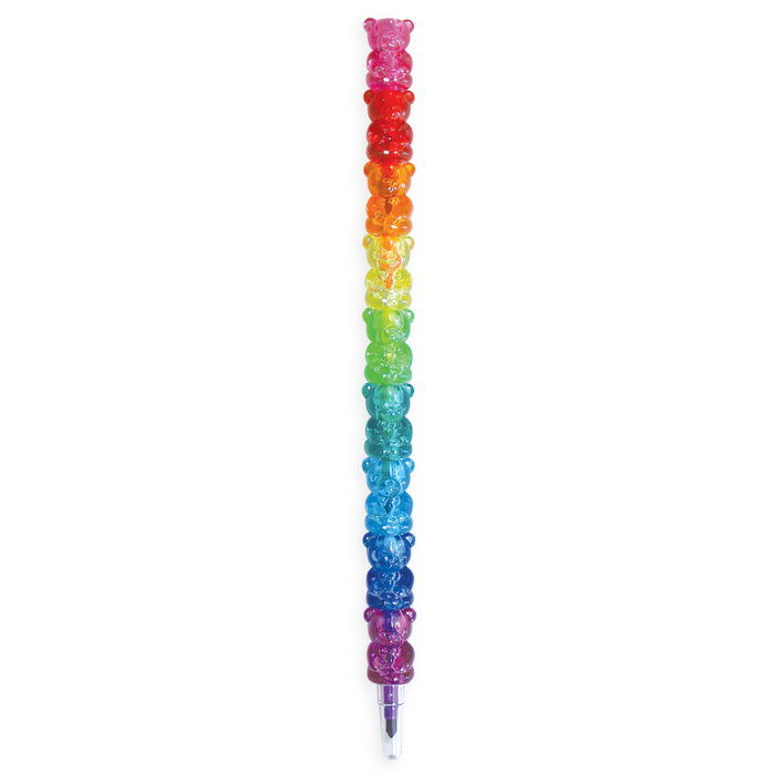 Ooly Bunch O' Bears Gummy Bear Stacking Crayon