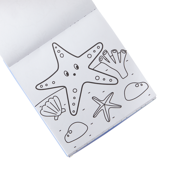 Ooly Carry Along Coloring Book Set - Sea Life
