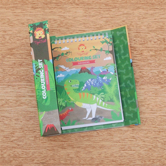 Schylling Coloring Set Dinosaur