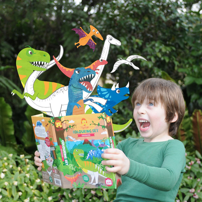 Schylling Coloring Set Dinosaur