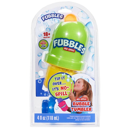 Little Kids Fubbles No-Spill Bubble Tumbler