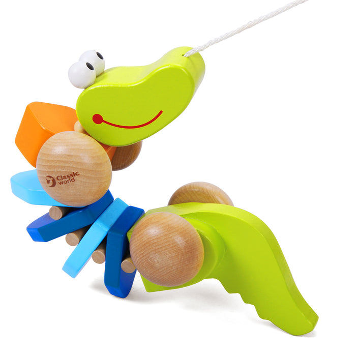 Classic World Toys Pull Crocodile