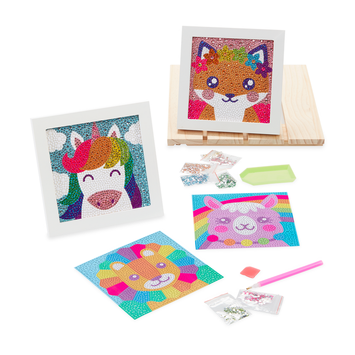 Ooly Razzle Dazzle DIY Gem Art Kit - Lil' Lion