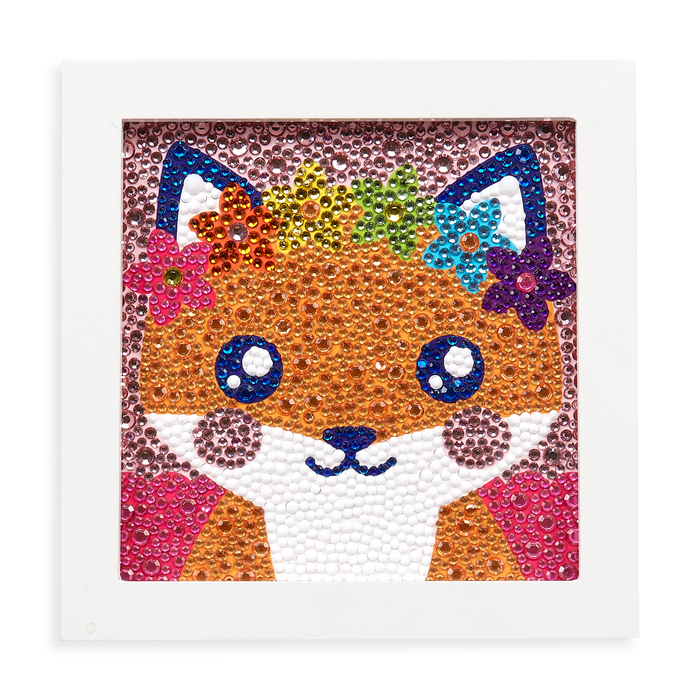 Ooly Razzle Dazzle DIY Gem Art Kit - Friendly Fox
