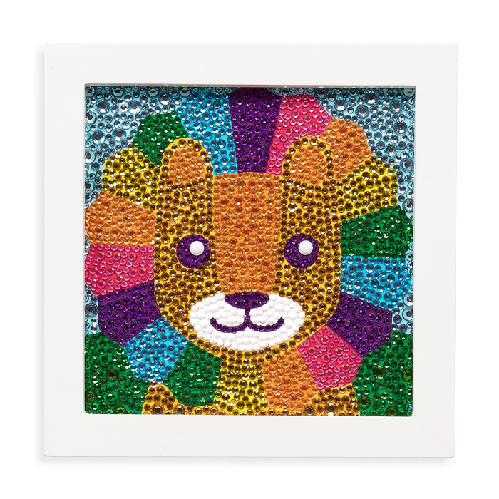 Ooly Razzle Dazzle DIY Gem Art Kit - Lil' Lion