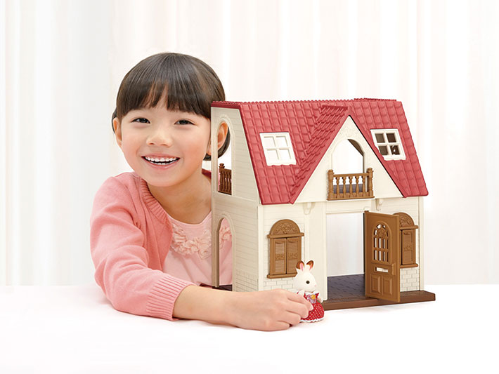 Calico Critters Red Roof Cozy Cottage Starter Home