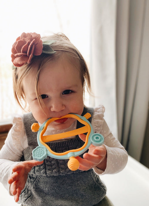 Toylab Hexagonal Texture Teether