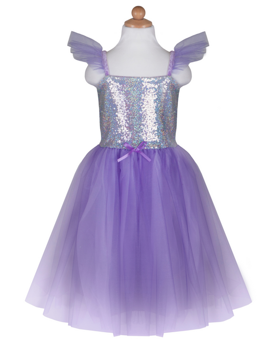 Creative Education Sequins Princess Dress | Lilac (Size 5-6)
