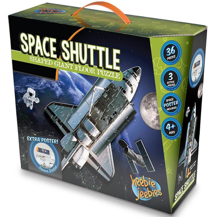 Heebie Jeebies Floor Puzzle |  Space Shuttle