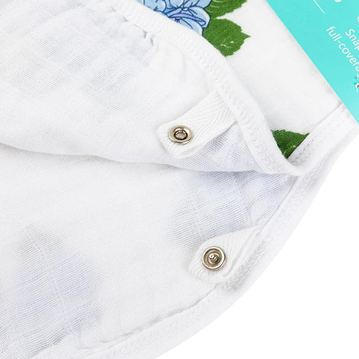 Little Hometown Hydrangeas Burp Cloth + Bib