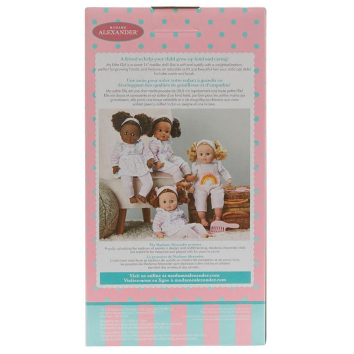 Madame Alexander My Little Girl Rainbow Overalls Doll