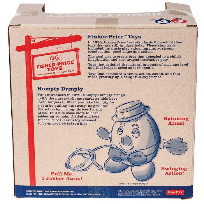 Schylling Fisher Price Humpty Dumpty