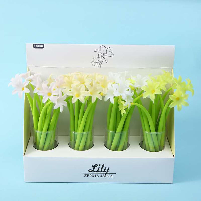 BC Mini Lily Flower Gel Pen