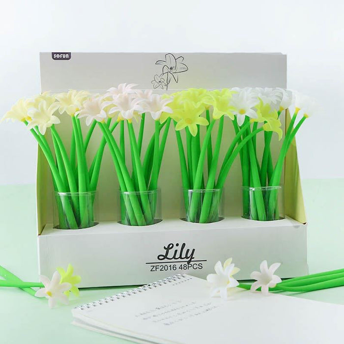 BC Mini Lily Flower Gel Pen