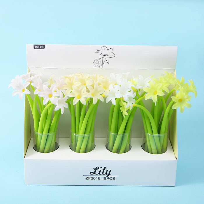 BC Mini Lily Flower Gel Pen