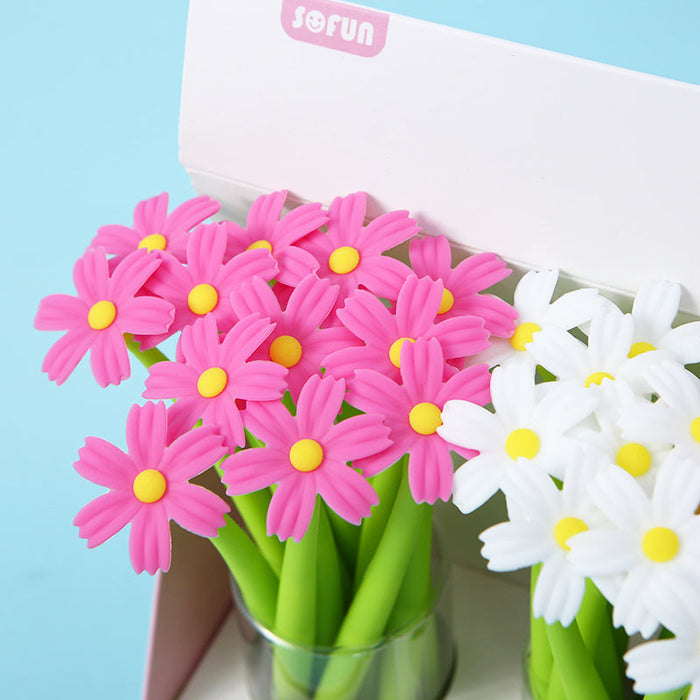 BC Mini Coreppsis Cosmos Flower Wiggle Gel Pen