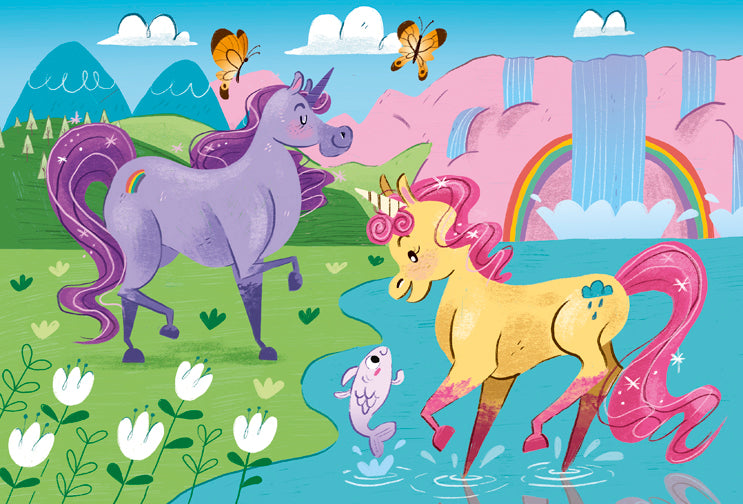Creative Toy Co 3-pack I Believe in Unicorns Puzzles