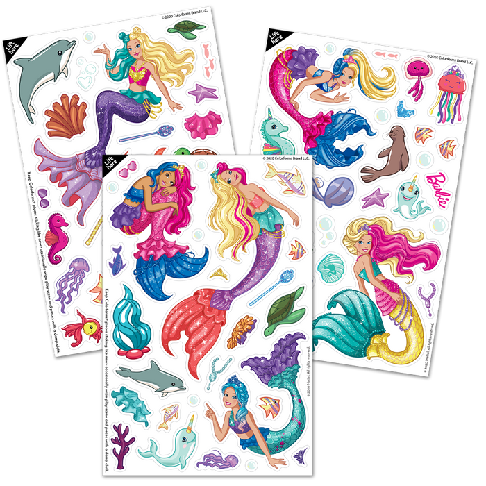 Colorforms Barbie Travel Play Set