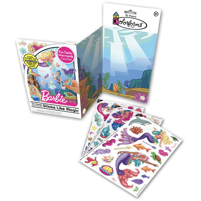 Colorforms Barbie Travel Play Set