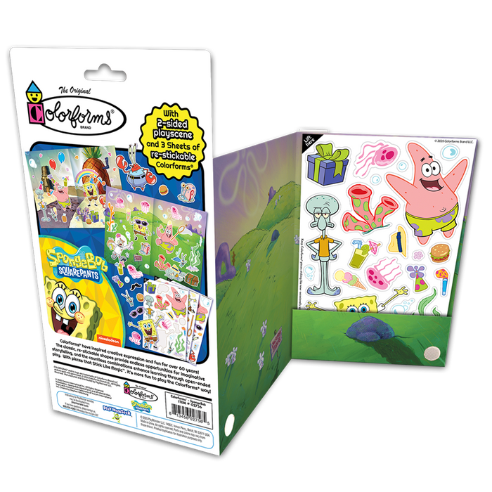 Colorforms Sponge Bob Travel Set