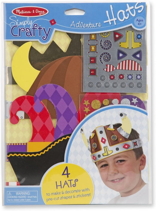 Melissa & Doug Simply Crafty Adventure Hats