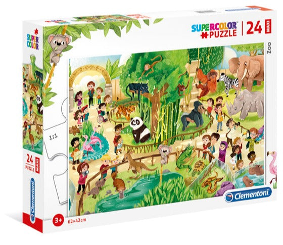 Creative Toy Co Zoo Supercolor Maxi Puzzle