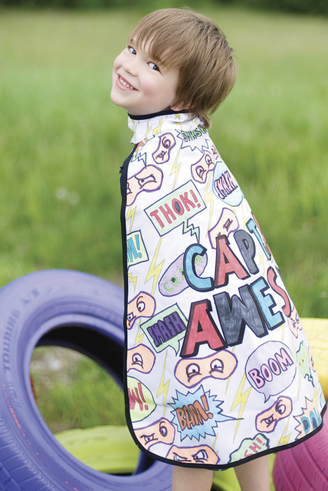Creative Education Colour-A-Cape Superhero (Size 4-7)