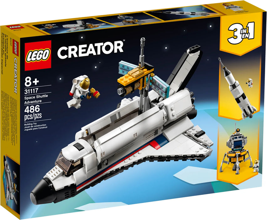 Lego Creator 3-in-1 Space Shuttle Adventure