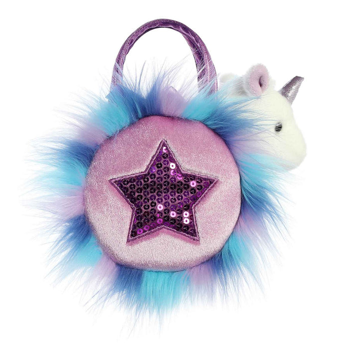 Sparkle Purple Heart Bag