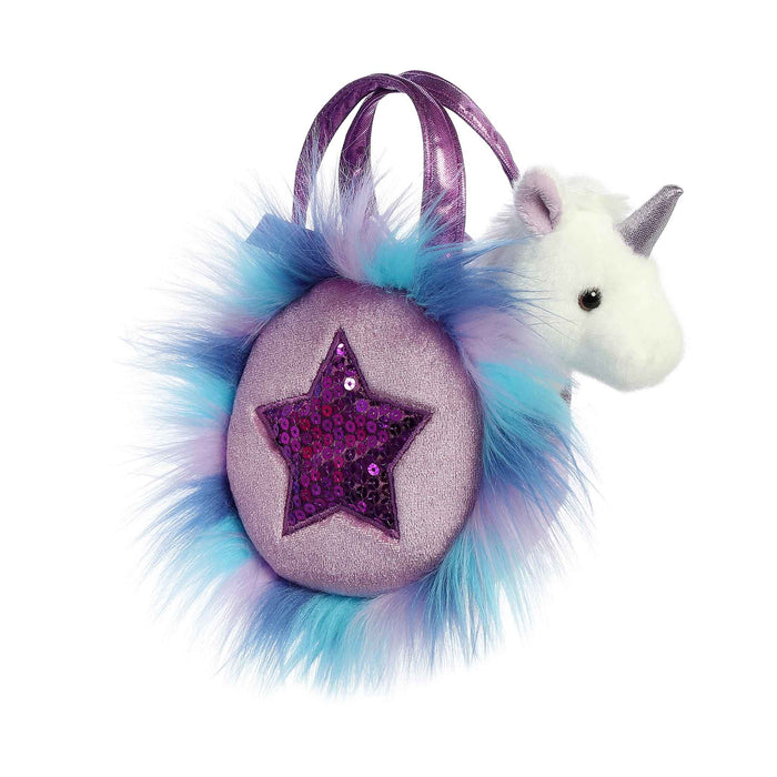Sparkle Purple Heart Bag