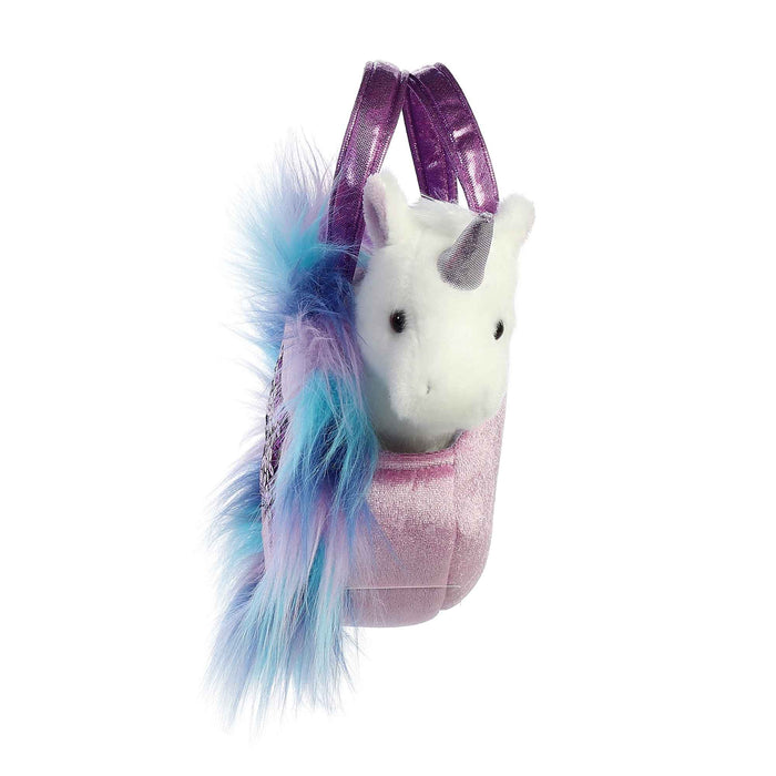 Sparkle Purple Heart Bag