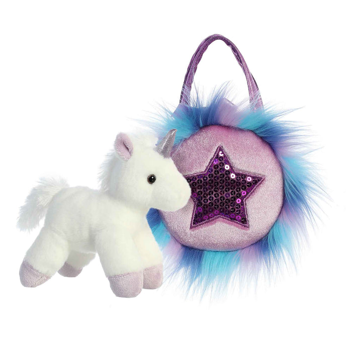 Sparkle Purple Heart Bag