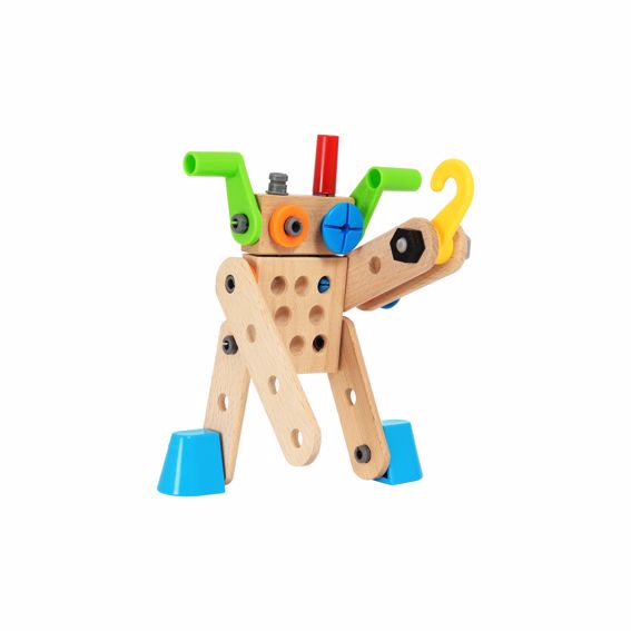 Brio Wooden Builder Construction Set (136 pieces)