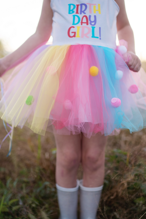 Creative Education Birthday Girl Dress & Headband (Size 4-5)