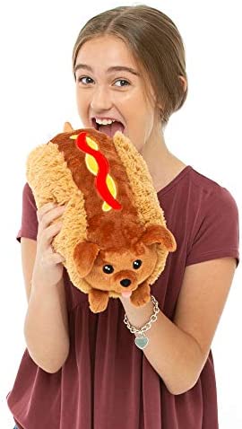 Squishable Mini Dachshund Hot Dog